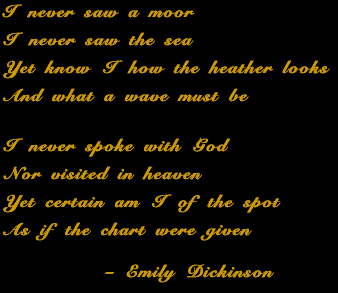 Emily Dickinson Poem